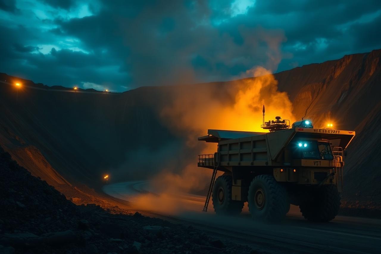 Mineracao, siderurgia e industria pesada